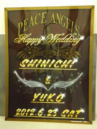 PEACE ANGELS様依頼 ウェルカムボード!